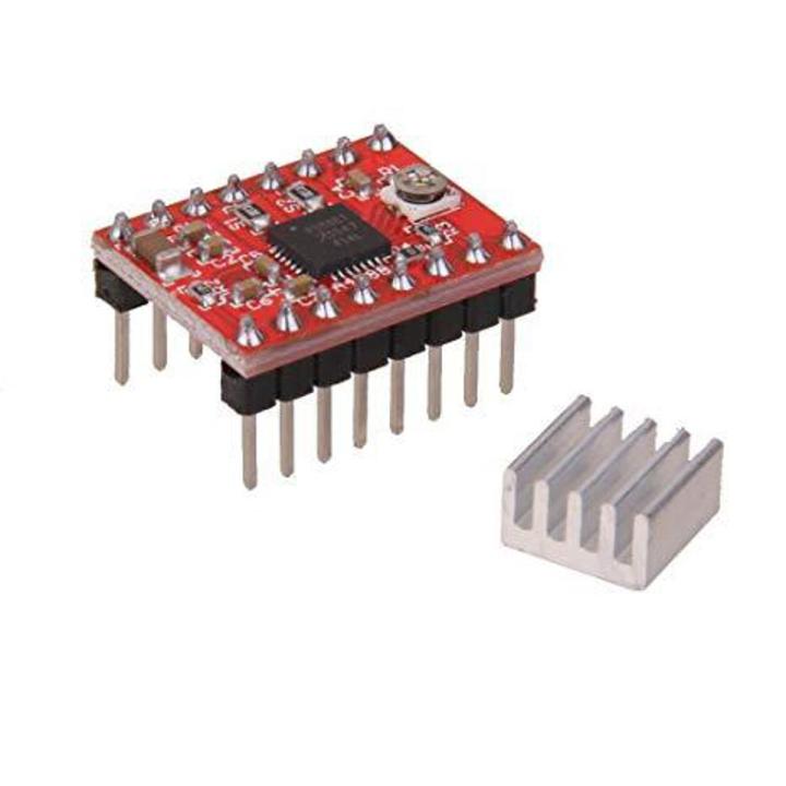 A4988 Stepper Motor Driver with Heat Sink (H-Bridge Module) for Arduino CNC Module