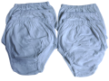 (Pack Of 6 ) White Nicker diaper Cover Panties Underwear for Kids Best Quality. 