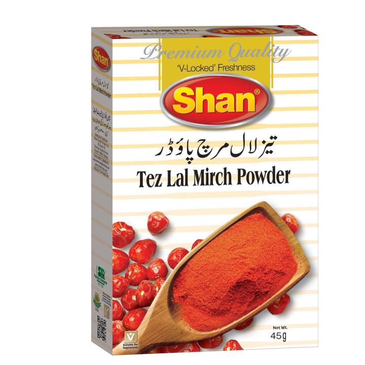 Shan Tez Lal Mirch Powder - 45 gm