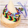 VSCO Girl Bracelet Graduation Season Party Wear Hand Woven Friendship Bracelet 5 Set. 