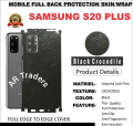 SAMSUNG S20 PLUS FULL BACK 360 PREMIUM Protection Skin / Wrap. 