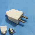 1 Piece High Quality Two pin Ceramic plug / Electric 2 pin Shoe Socket Plug Switch With Stone Abs Material. 