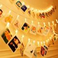 Clip Fairy Led Light - Photo Card Wall Clip Fairy Led String Light - Pack Of 10 Clips. 