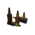 Empty Amber Glass Bottle For Serum & Essential Oil. 