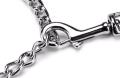Pet Nylon Handle with Chain 6 ft x 2.5 mm Extra Fine Chain Dog Lead with Nylon Handle Chain Leash with Nylon Handle Heavy Duty Metal Chain Leads NC625. 