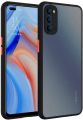 For OPPO Reno 4 - High Quality Matte PC Back Soft TPU Frame Shockproof Color Button with Camera Protection Lens Protection Camera Protective Back Cover Case For OPPO Reno 4. 