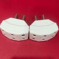 Multi Electric Plugs and Power Socket Pack of 2. 