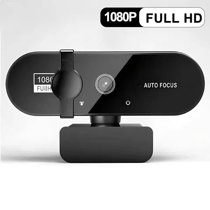 Webcam HD Desktop Laptop PC Webcam 1080p with Microphone USB Plug and ...