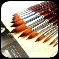 Round Bomega 13 Paint Brushes - Professional Brushes. 