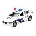 Police Car Die-Cast Metal (Lights and Music) Pull Back Function. 