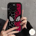Trend Brand Fashion Merek Kartun Marvel Keren Spider-Pria Casing Untuk Realme C25 C35 C11 C12 C31 C15 C25s C51 C17 C53 C55 11 10 8i 5i 6i 7i 8Pro 6 5 7 7Pro 6Pro 2Pro C25Y C3 C30 C20 C21Y C21 C20A C33 C2 Angel Eyes Shockproof Soft Case. 