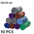 Dextro Car Microfiber Cleaning Cloth Multi Color (440GSM) - Multipurpose Use - Kitchen, Car, Office, Home. 