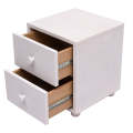 Marigold Side Table - White. 