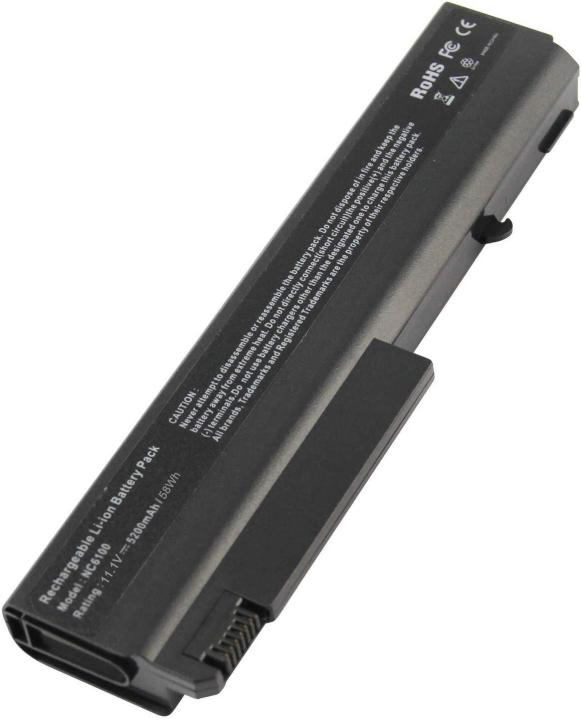 Laptop Battery 6 Cell  Notebook NX6330 NX6325 NX6320  Series    P/N   HSTNN-DB28     360482-001    - Black
