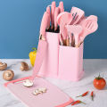 20  Sets Of Silicone Kitchenware Spoon And Quality Knife. 