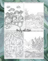Coloring Book - Anxiety Relief - Adult Coloring Book -A4. 