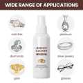 2023 New Multi-Function Purpose Cleaner Metal Gemstone Jewelry Gold Watch Diamond Ring Cleaning Spray Instant Shine Jewelry Cleaner 100 ML. 