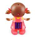Kids dancing doll toy bump and go dance girl 9 inches. 