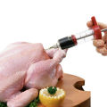 Marinade Injector Flavor Meat Poultry Stainless Steel Infuser Kitchen Tools Accessories BBQ 30ml/1oz. 