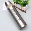 Hot And Cold Stainless Steel Vacuum Flask Water Bottle - Silver Sports (750 ML). 