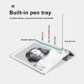 IPad case IPad 9 8 7 10.2 Mini 4 5 6 9.7 2017 / 2018 Air 3 Pro 10.5 Transparent Case Cover Back With Pencil Slot Holder Case Protective Magnet Auto Wake Cover. 