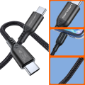 UGOURD USB thunderbolt 4 type c 40Gbps 240W Fast Charger For Laptops eGPU Phone 8K 60HZ UHD Video Cable. 