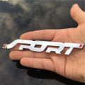 SPORT Logo Emblem Car Trunk Fender Badge 3D Sticker Metal Decal Accessory. 