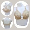 OK NOOR Premium Quality Cotton Non-Padded Bra for Women. 