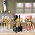 White Marblene Pattern Grip 24 Pcs Cutlery Set & Cutlery Holder. 