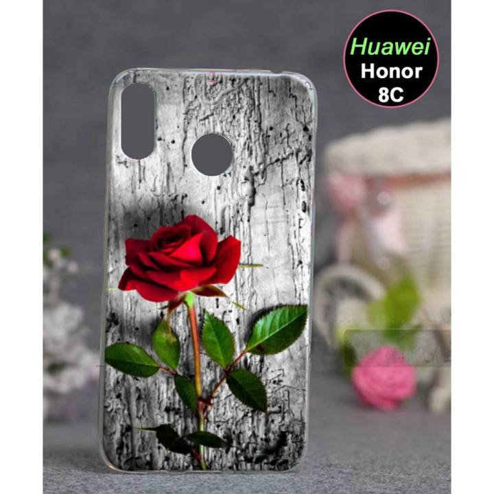 Soft%20Back%20Cover%20Case%20for%20Huawei%20Honor%208C,%20Flexible%20Shell,%20Digital%20Print,%20Full%20Button%20Access%20-%20Image%202