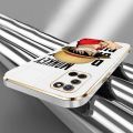Casing For OPPO A92 4G OPPO A52 4G OPPO A72 4G Luxury Cartoon OnePiece Luffy Camera Protection Phone Case Plating Edges Silicone Soft Cover With Free Lanyard. 