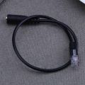 2pc 3.5mm Headset to Cisco Jack Female to Male RJ9 Plug Cable Cord. 