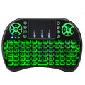 Mini Touch Pad RF 500 Wireless With 3 Colour Backlight Keyboard Mouse. 