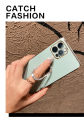 For OPPO Reno2 F / OPPO Reno 2F Back Cover + Rhinestone Ring Holder Stand Shiny Plating Square Bumper Girls Phone Case Soft TPU Silicone Shockproof Protective Cover. 