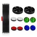 Pack of 2- Bicycle Universal Stabilisers Children Kid Training Wheel 12 ,14 ,16 ,18 ,20 Cycle Supporting Wheels Adjustable Bicycle Wheels Bike Side Wheels Training Balance Small Wheels For Universal Kids Bike Wheels. 