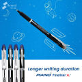 PIANO Fineliner XL Pen 0.3mm Japanese nylon tip - Pack of 4 Pcs. 