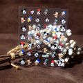 10PCS brand Craft Disney Style Nail Sticker Mickey Minnie Donald Duck Nail Slider Christmas Halloween Stitch Stitch Nail Decal. 