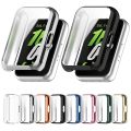 Full Coverage TPU Electroplated Watch Protective Case For Samsung Galaxy Fit 3. 