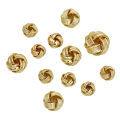 1PCS/Bag Copper Ball Septum Bead for DIY Handmade Jewelry. 