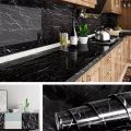 Self-Adhesive Marble Wallpaper Sheet .60x200cm | Waterproof, Heat & Oil Resistant Kitchen Cabinet Sticker | Furniture Table Top Cover | PVC Marble Look Contact Paper. 