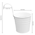Topsky Balcony Garden Hanging Flower Pot, Iron Metal Flowerpot Garden Decoration Supplies Accessories, Vase Bucket flower pots Plant Planter Baskets Fence. 