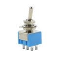 1x MST-203 Toggle Switch ON-OFF-ON 6 Pin 3 Position Latching Strong Switch. 