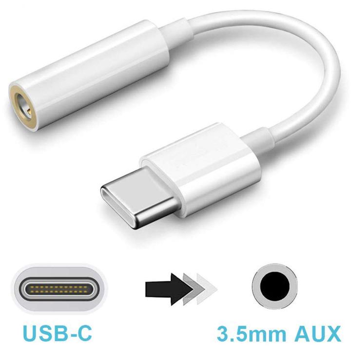 Type C to 3.5mm Headphone Jack Converter - Original USB Type C headphone connector, C Type To 3.5mm Aux Audio Adapter - C Type connector for handfree - Hand free & Hand phone Jack for Type C - Handfree jack Converter Adapter C Type - Type C Jack