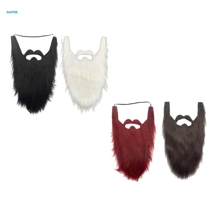 Long%20Beard%20Costume%20Fake%20Mustache%20Fake%20Beard%20Mustaches%20Dwarf%20Gnome%20Beard%20Costume%20Accessories%20Dress%20Up%20for%20Party%20Cosplay%20Supplies%20,%20Black%20-%20Image%202