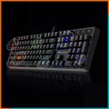 Original Branded Gaming Keyboard RGB Tsunami AX-104 Full Mechanical RGB Keyboard Blue Switch RGB Backlighting Wired Keyboard Best Blue Button Full Mechanical Gaming RGB Backlight Keyboard USB C to USB Type Keyboard Mobile Connecting Keyboard. 