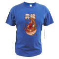 Shoryuken T-Shirt Parody Ramen Fighter Foodie Jaoanese Culture Video Game Eu Size High Quality T Shirt. 