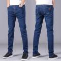 Blue Jeans Pants in Slim Fit Design for Boys  Men Casual and Formal Dressing  New Fashion. 