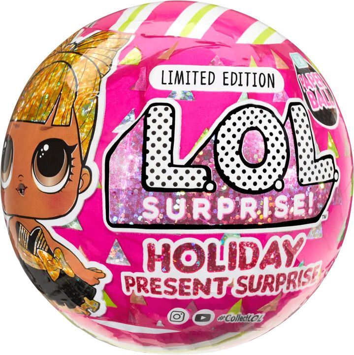 LOL Surprise Holiday Present Surprise Doll