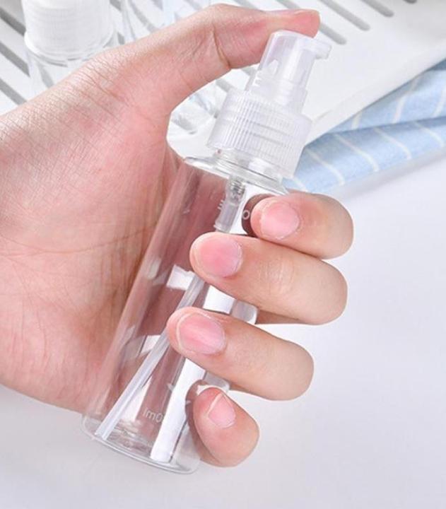Pack of 3Plastic Empty Spray Bottles For Face Facial And Hair Styling- 50Ml