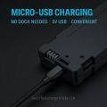 RC Drone Battery for Many Drones like E88 / E99 / P23 / M23 Max and Many Others – Micro-USB Rechargeable 1800Mah Li-ion, Long Flight, Slide-Lock Pack. 